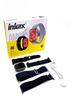 Умные часы Inkax SW-22 с AMOLED-дисплеем – комплект с 4 сменными ремешками
