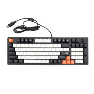 Механическая клавиатура GK-418, White