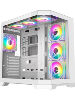 Kompyuter korpusi GameMax Hype-A, Mid-Tower, 4×ARGB fan