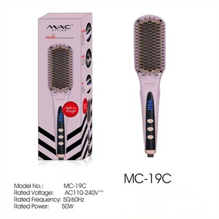 Расчёска-выпрямитель для волос для укладки, бренд MAC STYLER MC 19