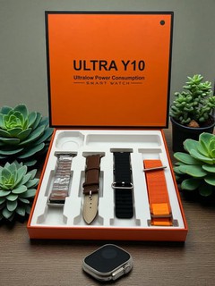 Smart Watch Ultra va Pods pro quloqchini, 8 ta tasma bilan, nabor 10 tasi 1 da, aqlli soat