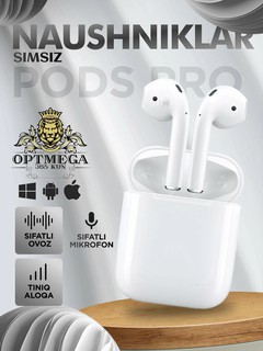 Беспроводные Bluetooth наушники Pods Рro, pods 3, pro5, max, M10, AIR 31, P9