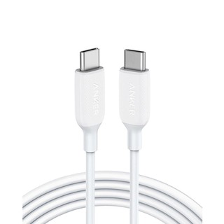 Кабель PowerLine III USB-C to USB-C 2.0 Cable 3ft белый