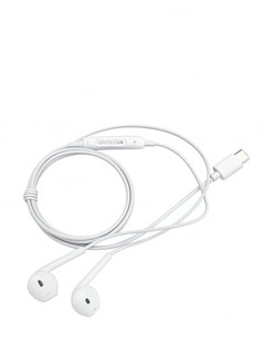 Simli quloqchinlar Green Lion Stereo Earphone Type-C, mikrofon bilan (vakuumli quloq yostiqchalari yo'q)