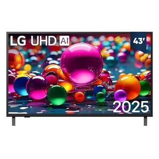 Смарт телевизор LG LED 43UA75009LA 43", черный
