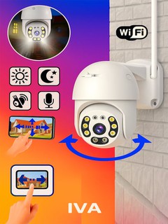 Уличная Wi-Fi IP камера видеонаблюдения, беспроводная