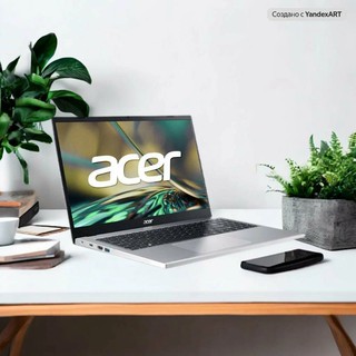 Ноутбук Acer Aspire A315-24P – Ryzen 5 7520U, 15.6" FHD IPS, 8GB, 512GB SSD, Radeon Graphics, DOS