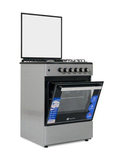 Газовая плита Elite E6401 , серый