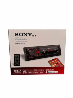 Автомагнитола Sony BT-1125 радио с Bluetooth, FM/AM радио, USB, SD и AUX для авто