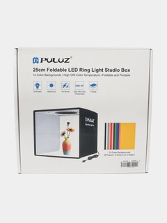 Фотобокс PULUZ, 25 см, аксессуары для фотостудии, новинки