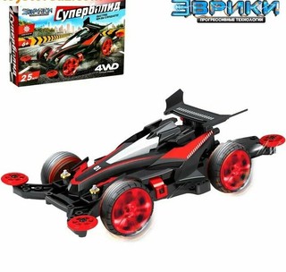 Электронный конструктор эврики «Суперболид» 4WD, развивающий, для мышления и моторики