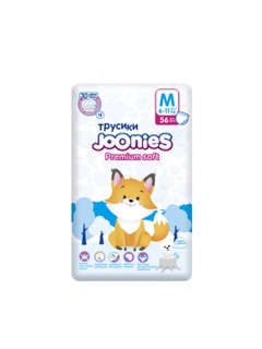 Подгузники-трусики Joonies Premium Soft M (6-11кг) 56шт