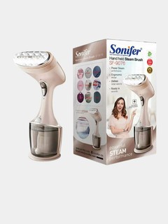 Отпариватель ручной Sonifer SF-9076, 2в1, нержавеющая сталь, мощность 1600Вт