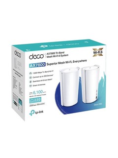 TP-Link Deco X95 — современная трёхдиапазонная система Mesh Wi-Fi 6