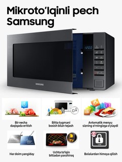 Mikroto'lqinli pech Samsung ME88SUG