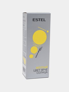 Бальзам для волос Estel "Ярко", с прямыми пигментами, желтый, 150мл