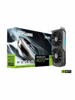 Видеокарта ZOTAC GeForce RTX 4070 SUPER 12GB GDDR6X Twin Edge ZT-D40720E-10M