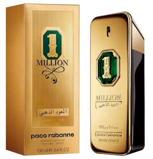 Мужской парфюм Paco rabanne 1 Million Golden Oud Intense, 100 мл