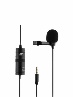 Микрофон 2E ML010 2E, петличка, для подкастов, радио, телевидения, 3,5 мм