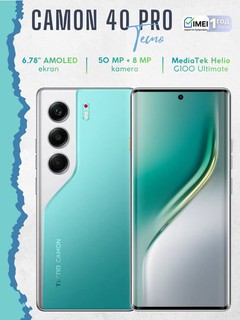 Смартфон TECNO CAMON 40 Pro,бонус Bluetooth-наушники TWS M10,5200мАч 45Вт,120Гц,8+8/256ГБ