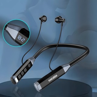 Bluetooth наушники Kakusiga KSC-1469 Black – шейный обод, BT 5.4, спортивные, водостойкие