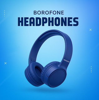 Наушники True Wireless Borofone BO32, синий