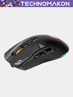 Игровая компьютерная мышь MARVO M803W 2.4G/Type-C, 800-4800dpi, беспроводная RGB подсветка