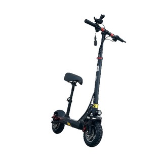 Elektrosamokat Drongo DG-01, qora (maksimal tezlik 50 km/soat, yurish masofasi 40–50 km, dvigatel quvvati 600 Vt)