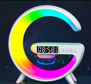 Аксессуар для телефона RGB Smart Light Sound Machine G63 с беспроводной зарядкой