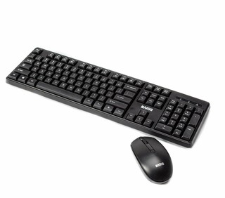 Беспроводной игровой комплект клавиатуры и мыши Marvo WS005 BK, 2,4 ГГц, чёрный