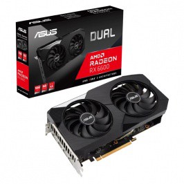 Видеокарта Asus Dual Radeon RX6600 8GB GDDR6 (90YV0GP0-M0NA00)
