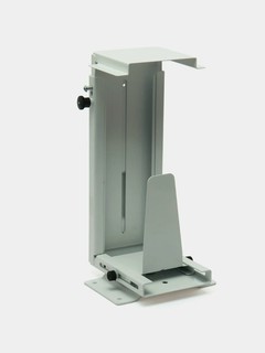 Металлический кронштейн-держатель для системного блока ПК, настенный и подстольный, регулируемый