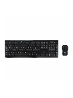 Беспроводная клавиатура и мышь Logitech MK270 чёрный
