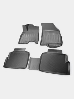 Коврики для автомобиля Poliplast Chery Tiggo 7 Pro Elite, черный