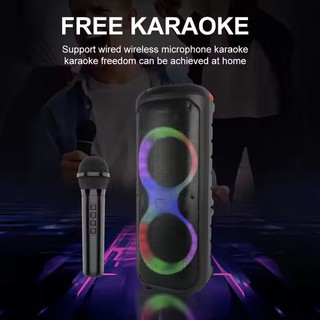 Портативная колонка Sing-E ZQS10215 , Черный