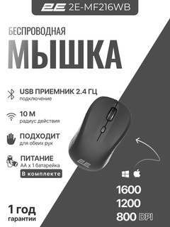 Беспроводная мышь 2E MF216