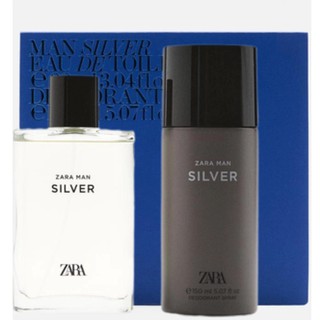 Дезодорант Silver 90ml & Blue Spirit 150ml