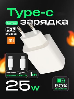 Зарядное устройство для быстрой зарядки iPhone и Android Block