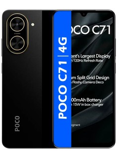 Смартфон Xiaomi POCO C71 3 ГБ, черный