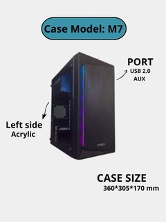 Системный блок/XTECH MINI CASE RGB M7