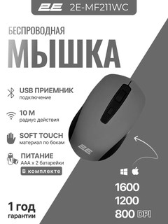 Беспроводная мышь 2E MF211