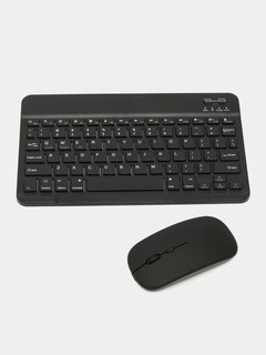 Ультратонкая беспроводная Bluetooth-клавиатура и мышь