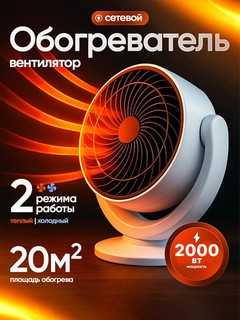 Тепловентилятор RAF, эффективное отопление, настольный и напольный, 2000 Вт