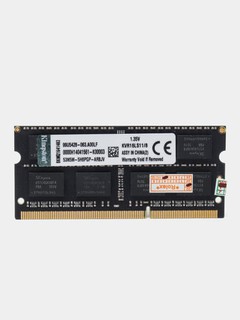 Оперативная память SoDIMM Kingston DDR3 4 GB 8 GB 1600 MHz, для ноутбука ОЕМ