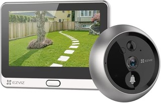 Беспроводная видеокамера дверного звонка EZVIZ, 4.3 дюймовый экран, DP2C
