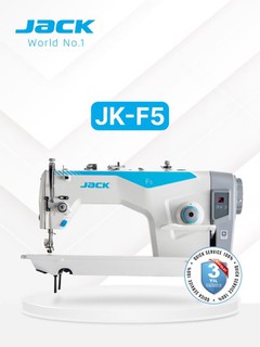 Jack F5 sanoat tikuv mashinasi, barcha turdagi matolar uchun, ishlab chiqarish va uy uchun