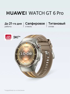 Смарт-часы Huawei Watch GT6 Pro, коричневый