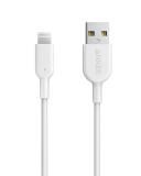USB кабель Anker Powerline II with lightning connector 3ft C89 White