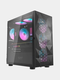 Пустой корпус для ПК DarkFlash DLM21 Mesh MATX (без кулеров)