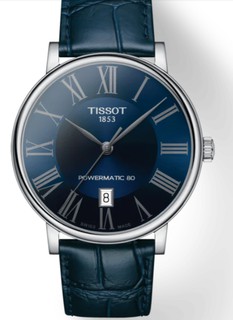 Мужские наручные часы Tissot Carson Automatic, синий